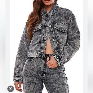 Missguided Regular-Fit Denim Jacket in Size US 6